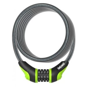 Image of OnGuard Neon Combo Cable Lock Green 1800 x 10mm