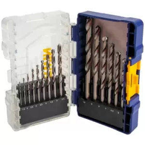 Image of Irwin XMS22HSS13PC 13 Piece HSS Pro Titanium Drill Bit Set