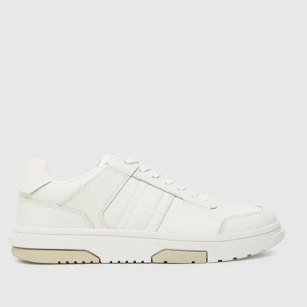 Image of Tommy Jeans the brooklyn leather trainers in white