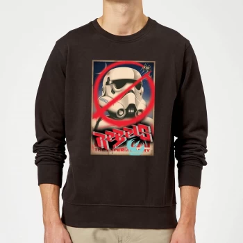 Image of Star Wars Rebels Poster Sweatshirt - Black