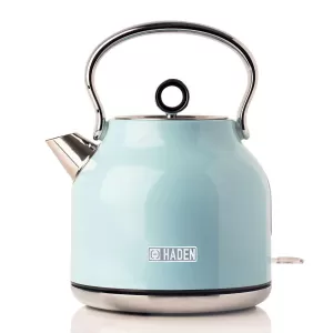 Image of Haden Heritage 1.7L Traditional Kettle 192752 in Turquoise