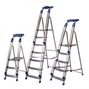 Image of Slingsby Blue Seal Ladder 6 Tread Aluminium 311496