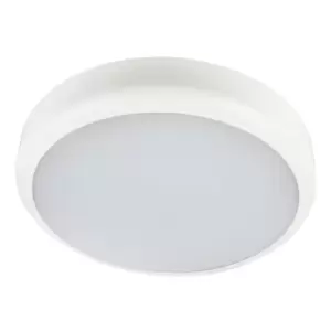 Image of Electralite Hale LED Bulkhead 14W Cool White Opal and White