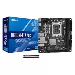 Image of Asrock H610M-ITX/ac Intel H610 LGA 1700 Micro ITX