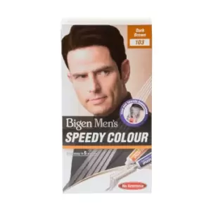 Image of Bigen Mens Speedy Colour Dark Brown 103
