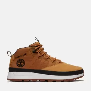 Image of Timberland Euro Trekker Trainer For Men In Yellow Light Brown, Size 7