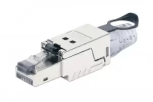 Image of Intellinet Cat6a 10G Shielded Toolless RJ45 Modular Field...