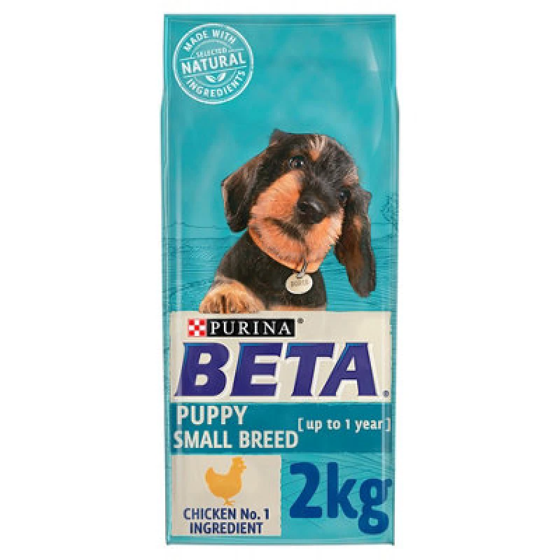 Image of Beta Puppy Small Breed Dry Dog Food With Chicken 2Kg