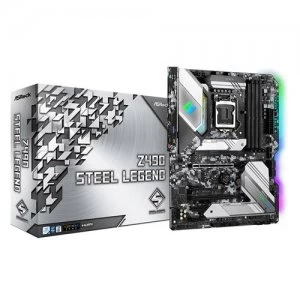Image of ASRock Z490 Steel Legend Intel Socket LGA1200 H5 Motherboard