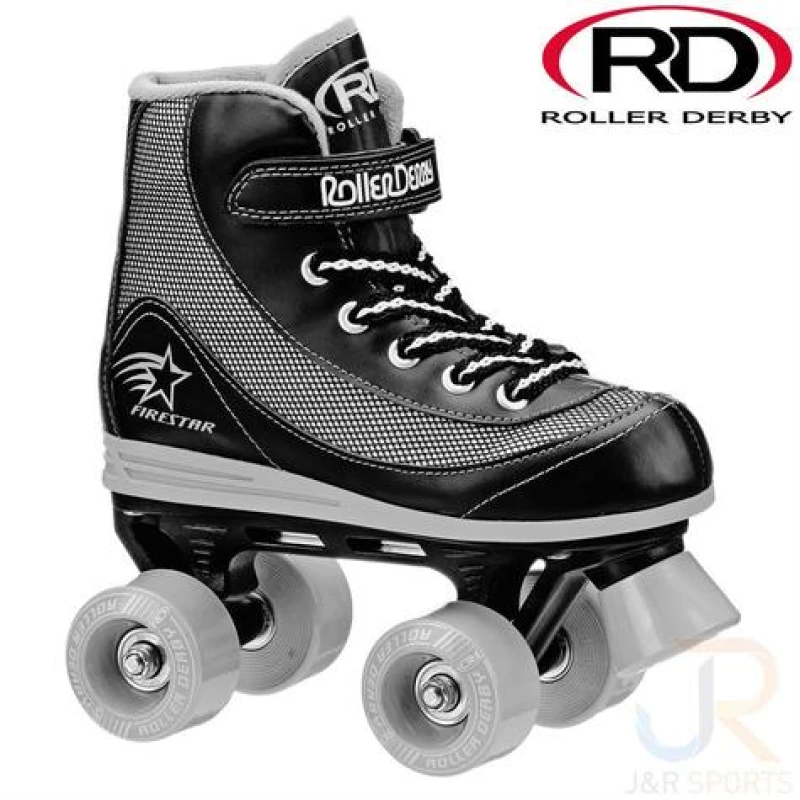 Image of Roller Derby FireStar V2 Roller Skates Black Grey