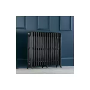 Image of Traditional Colosseum Horizontal Quad Bar Column Radiators 750 x 906 Anthracite - Grey