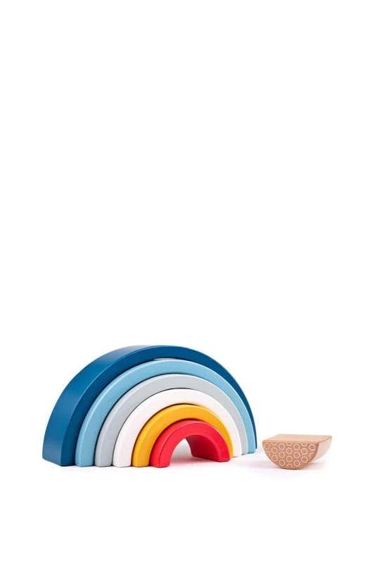 Image of Bigjigs Toys Rainbow Arches Toy Multi unisex