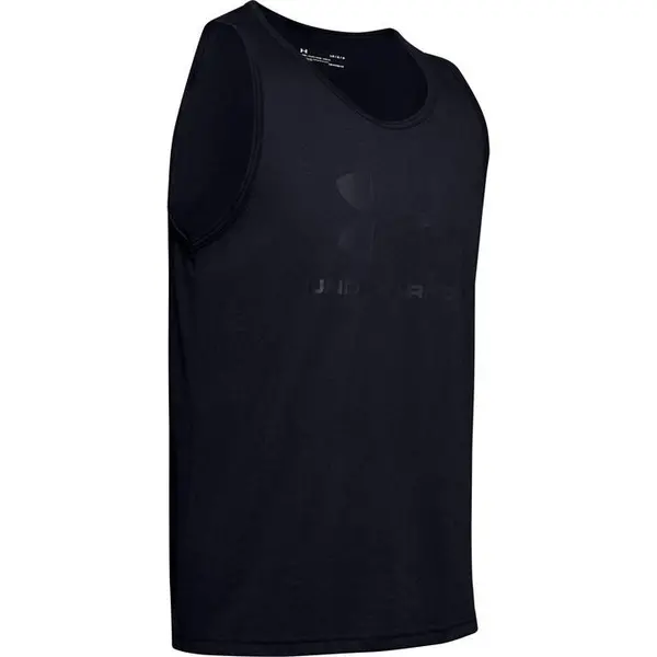 Image of Under Armour Sportstyle Logo Tank Top Mens - Black S