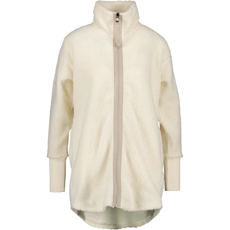 Image of Womens full-zip fleece Didriksons Sally Blanc Female 44