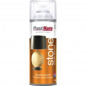 Image of Plastikote Fleckstone Spray Paint Clear 400ml