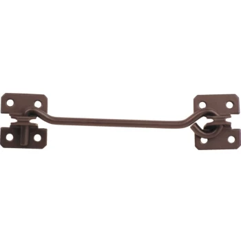 Image of 4' Cabin Hook on Plate Black - Matlock