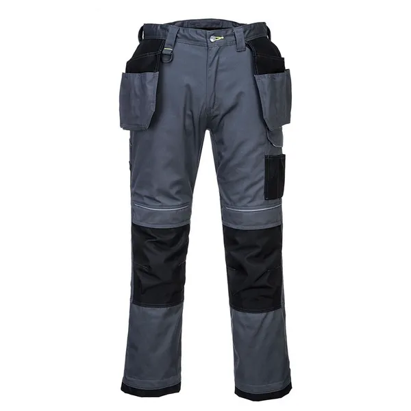 Image of Portwest PW3 Mens Holster Work Trousers T602NBS41 Colour: Navy / Black