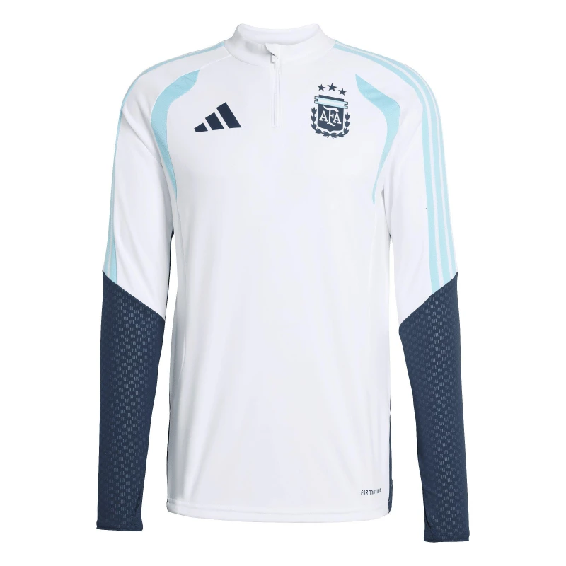 Image of adidas Argentina Tiro Training Top 2026 Mens White/Blue male S