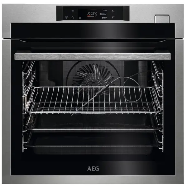 Image of AEG BSE772380M 7000 SteamCrisp Electric Single Oven - Stainless Steel BSE772380M Stainless steel