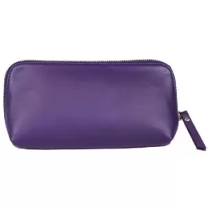Image of Womens/Ladies Avril Make Up Bag (One Size) (Purple) - Eastern Counties Leather