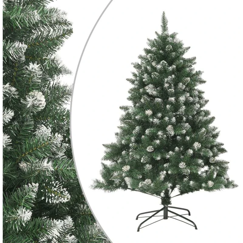 Image of VIDAXL Artificial Christmas Tree with Stand 150cm PVC vidaXL 8720287068242