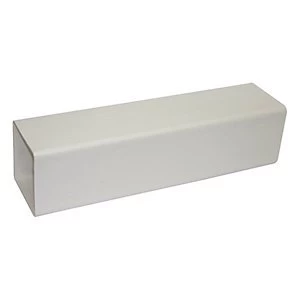 Image of FloPlast RPS2.5W Square Line Downpipe - White 65mm x 2.5m