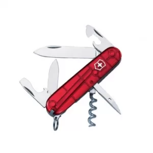 Image of Victorinox Spartan Swiss Army Knife Translucent Red Blister Pack