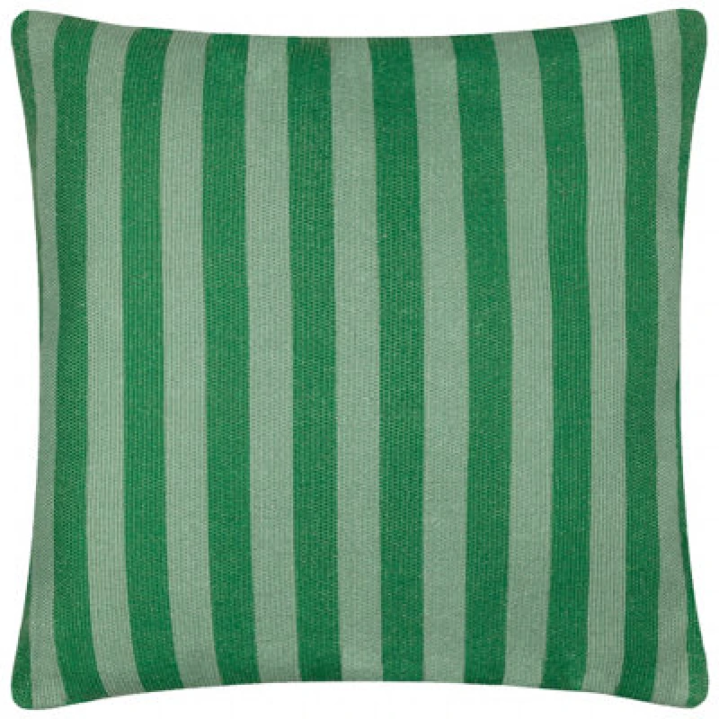 Image of Furn. Deck Stripe Woven Filled Outdoor Cushion Green 59 X 59Cm, Green 5.03E+12
