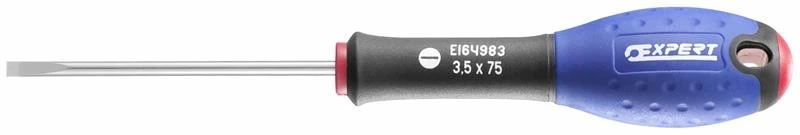 Image of Expert by Facom Flared Slotted Screwdriver E165138 Tip Size: 8mm