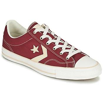 Image of Converse STAR PLAYER SUMMER DAZE OX mens Shoes Trainers in Bordeaux