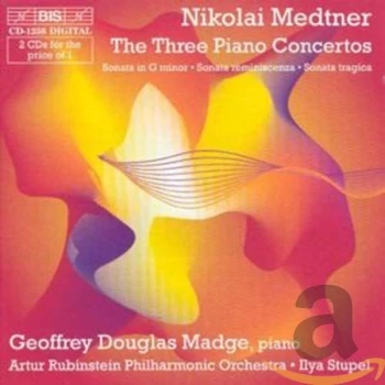 Image of Nikolay Medtner - Medtner: The Three Piano Concertos, etc. (Madge) CD