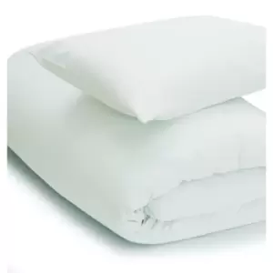 Image of Easy Care Minimum Iron Duvet Cover King White