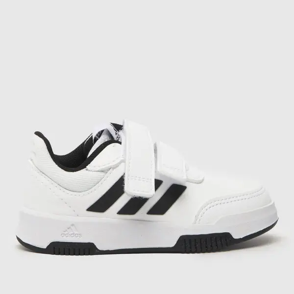 Image of adidas white & Black tensaur sport 2.0 Toddler trainers White/Black UK 5 (EU 21)