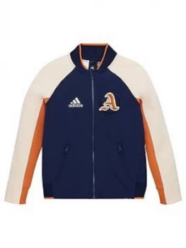 Image of Adidas Vrct Jacket - Navy