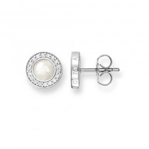 Image of Earrings Thomas Sabo H1861-030-14 Earrings Classic Nails PavaWhite Silver Crystal Woman