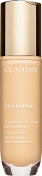 Image of Clarins Everlasting Long-Wearing & Hydrating Matte Foundation 30ml 101W - Linen