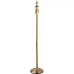 Image of 1350mm Tall Floor Lamp Antique Brass Base Only Free Standing Living Room light