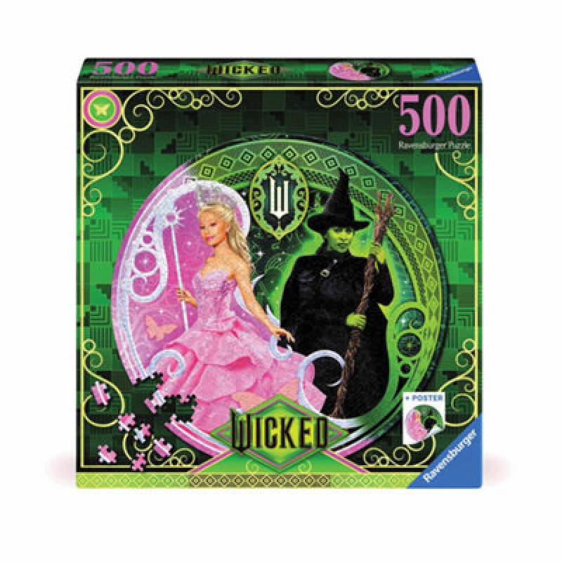 Image of Wicked The Movie, Circular 500Pc - Brand New And Sealed
