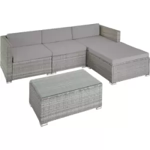 Image of Rattan garden furniture set lounge Florence - garden sofa, garden corner sofa, rattan sofa