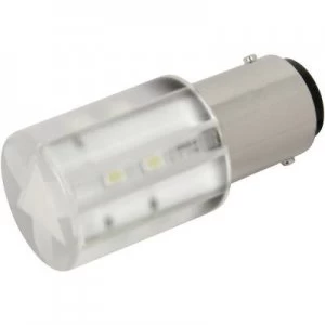 Image of LED bulb BA15d Cold white 230 V AC 380 mcd CML