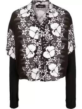 Image of DSQUARED2 Bowling Drop Shirt Black/White