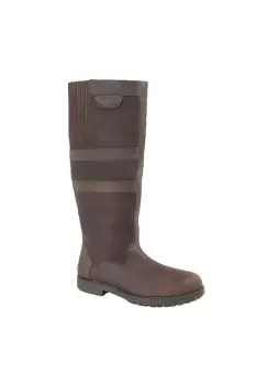 Image of Hailey Waxy Leather Gusset Country Boot