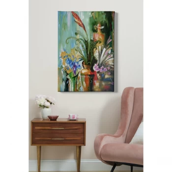 Image of Kanvas Tablo (70 x 100) - 23 Multicolor Decorative Canvas Painting