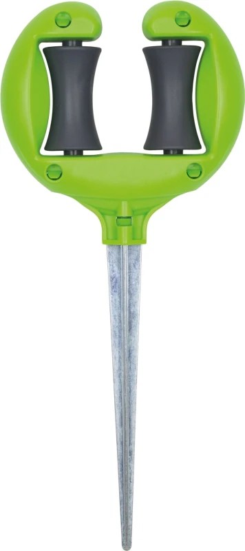 Image of Garden Hose Pipe Guide with Metal Ground Spike ELV-408308 Hose Pipe Guide