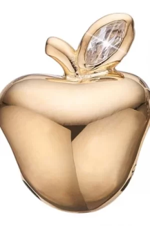 Image of Ladies Christina Gold Plated Sterling Silver Apple Bead Charm 623-G82