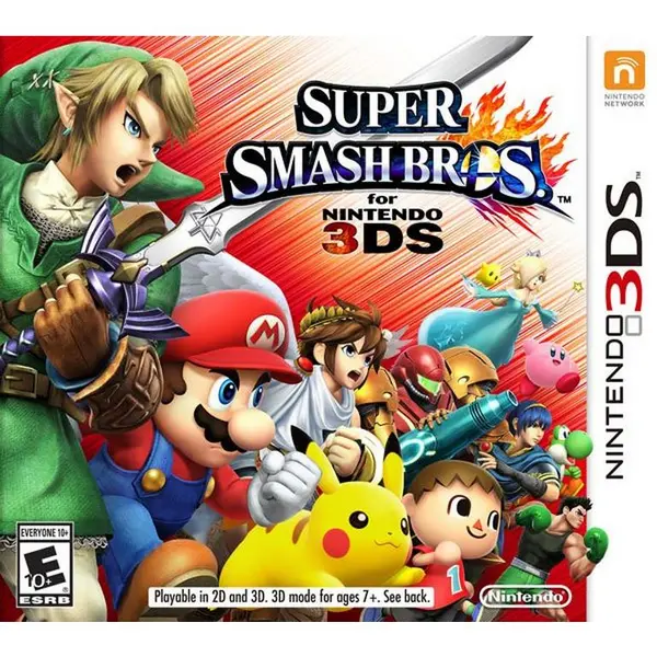 Image of Super Smash Bros For Nintendo 3DS Game