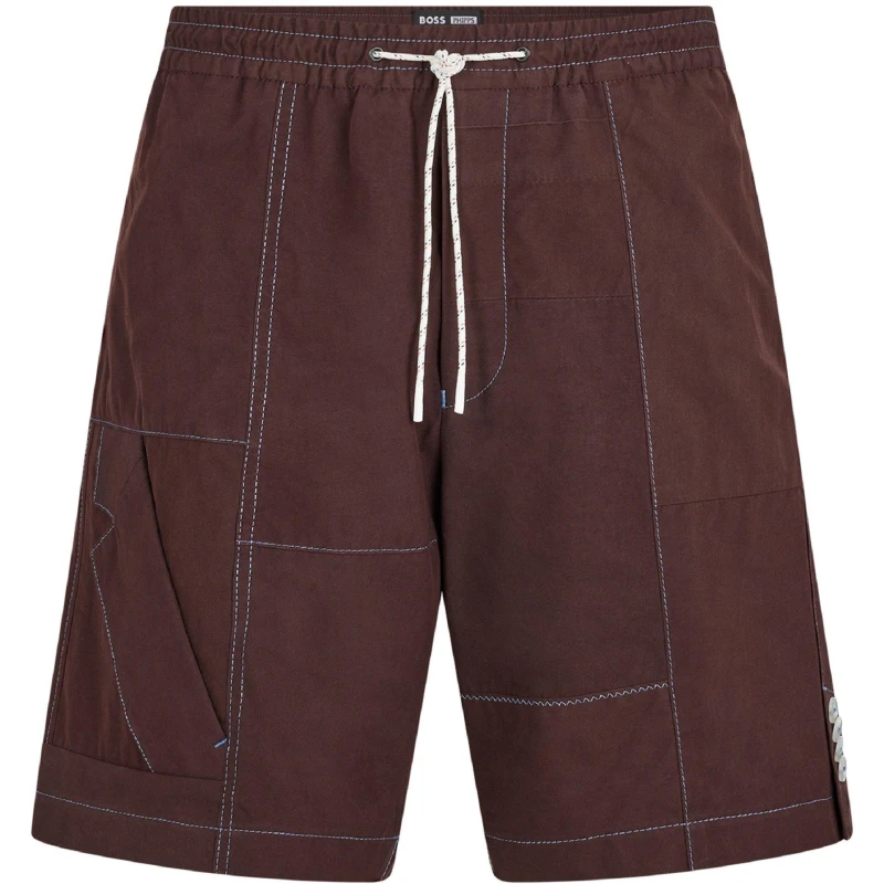 Image of Boss Mens Peak Slim Fit Trousers Dark Pink male 36W R