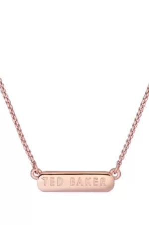 Image of Ted Baker Scarl Sparkle Bar Pendant Necklace TBJ2980-24-02