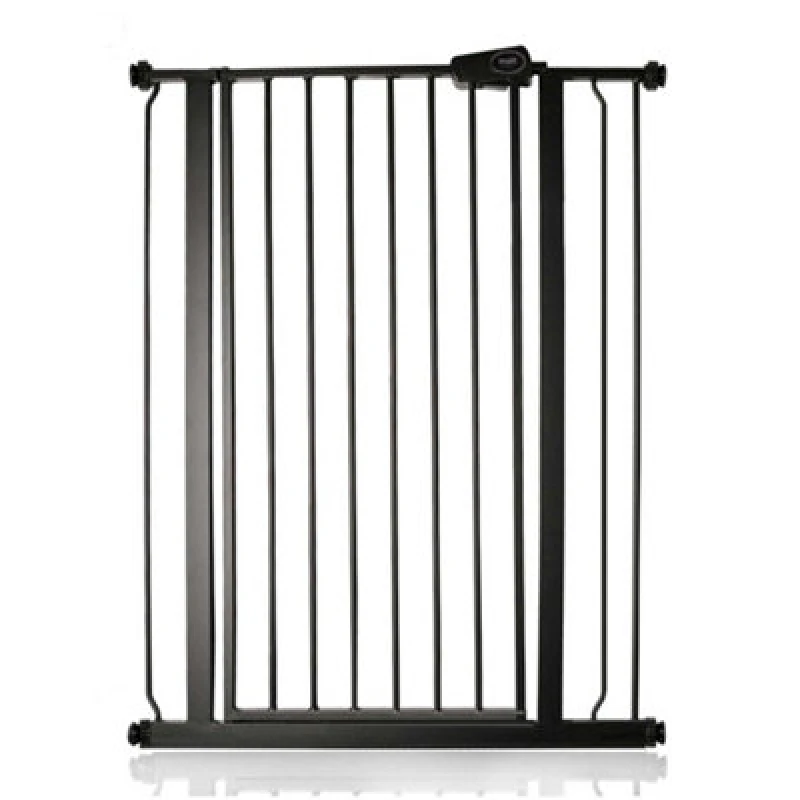 Image of Bettacare Child And Pet Gate, 81.4Cm - 89Cm, Matt Black, Extra Tall Gate 104Cm In Height, Pressure Fit Stair Gate