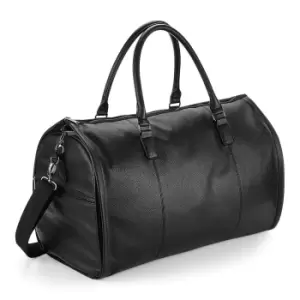 Image of Quadra Nuhide Garment Weekender Duffel/Holdall Bag (One Size) (Black)